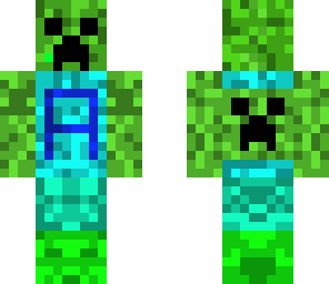 creeper face skin 2