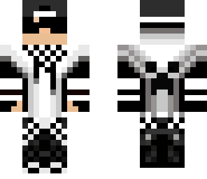 white and black boy