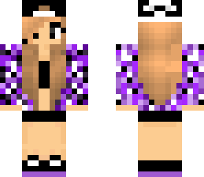 purple camo girl