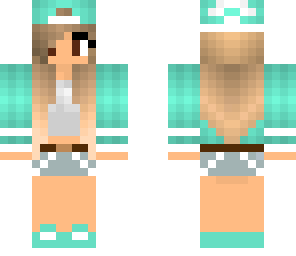 turquoise girl