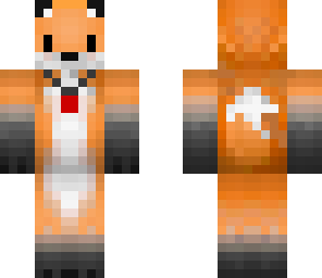 fox with necklace