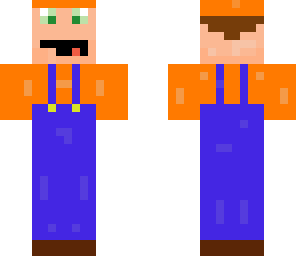 cute orange luigi