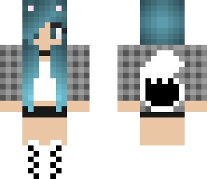 blue wolf girl