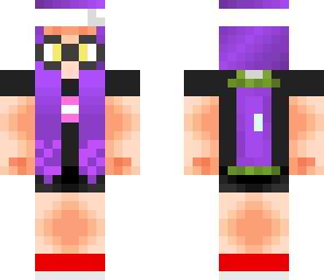 purple inkling girl