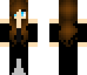 black dress girl