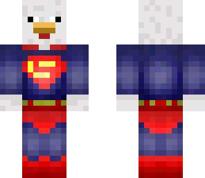 super chicken with changed eyes