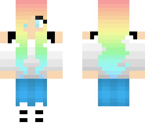rainbow girl