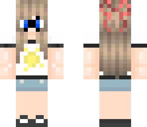 cute kawaii summer girl 
