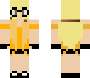 cute orange gamer