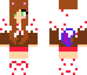 cake girl cat