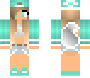 aqua wolf girl
