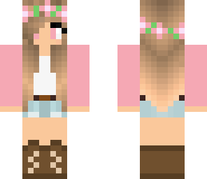 girl pink
