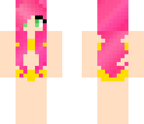 swimsuit pink hair