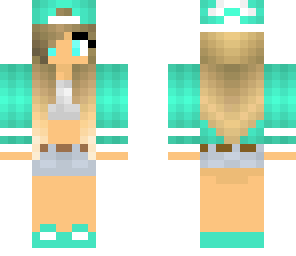 teal girl