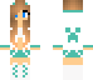 blue creeper girl