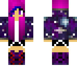 redo of my other galaxy girl skin