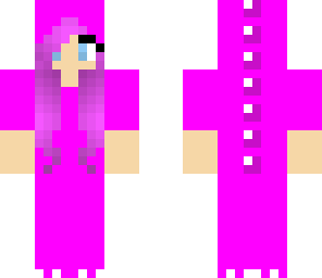 magenta dino girl