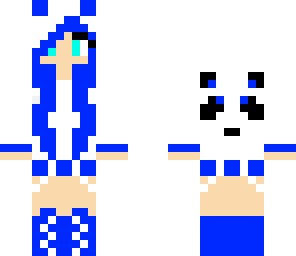 brand new cute panda girl