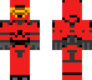 master chief rojo