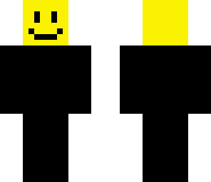 black happy face with creeper face