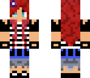 red haired girl 