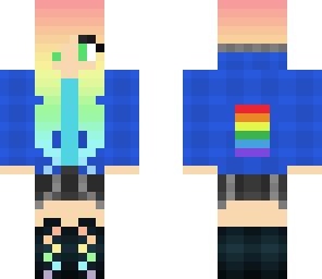 rainbow girl
