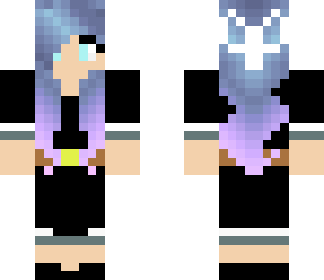 blue hair