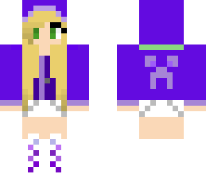 purple hoodie