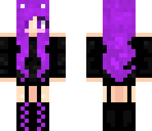 purple girl