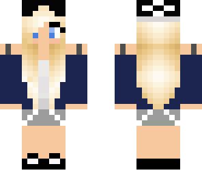 navy blue blonde