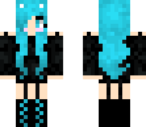 pretty blue girl