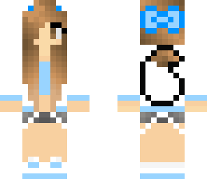 sally the blue wolf girl