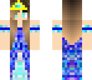 Princess Blue | Minecraft Skin