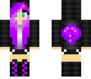 purple girl