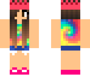 tye dye girl