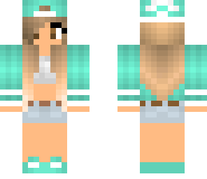 teal girl