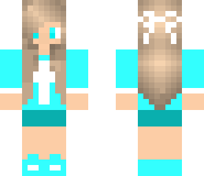 blue girl