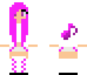 pink music girl