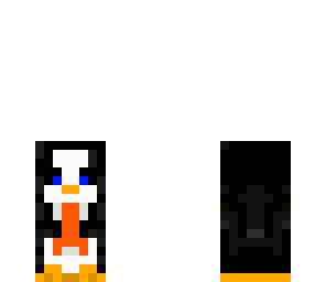 penguin eating fish
