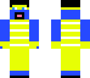 blue and yellow guy