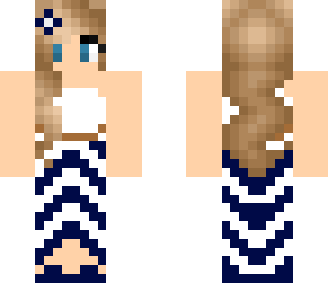 chevron dress girl