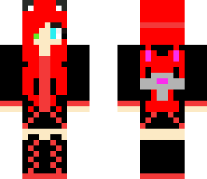 fire wolf girl