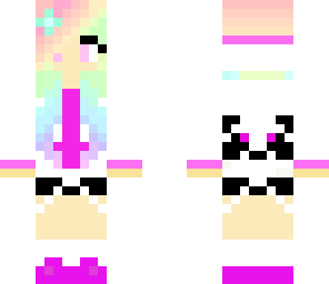 panda jacket girl