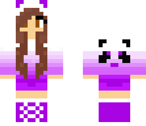 purple panda gal