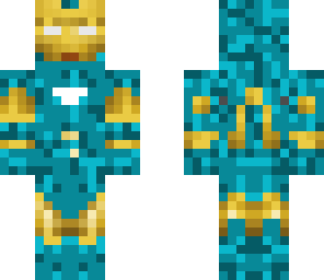 iron man blue