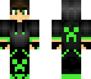 green n30n hooded creeper guy