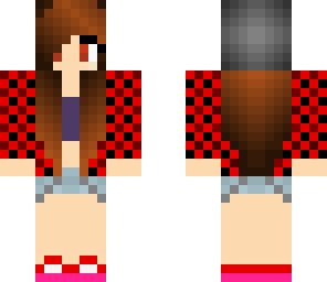 plaid girl