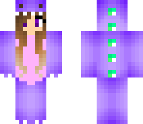 pink and purple dinosaur girl