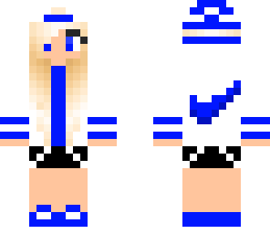 edit of blue nike teen