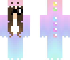 brunette dino girl edit